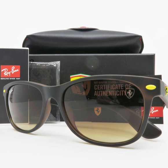 Ray-Ban RB2132M F609/33 54mm Wayfarer Ferrari - Picture 2 of 8